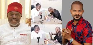 Actor Kanayo O. Kanayo gives Uche Maduagwu N2m after visiting and rendering apology to him