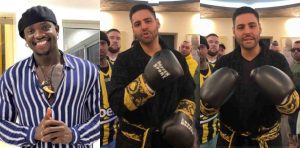 Canadian heavyweight boxer, Niki Tall challenges Verydarkman for a celebrity boxing