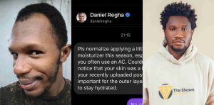 Daniel Regha enters Nasboi's DM to advise him