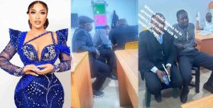 Actress Tonto Dikeh says as he shares photos of activist VeryDarkBlackMan in police custody