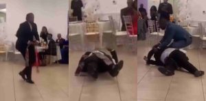 Moment man slumps and dies while dancing at his birthday party