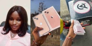 More grace rains Mummy Zee gets iPhone 13 gift after receiving three new phones