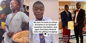 Viral vegetable boy hawker with great marketing skills gets scholarship into university