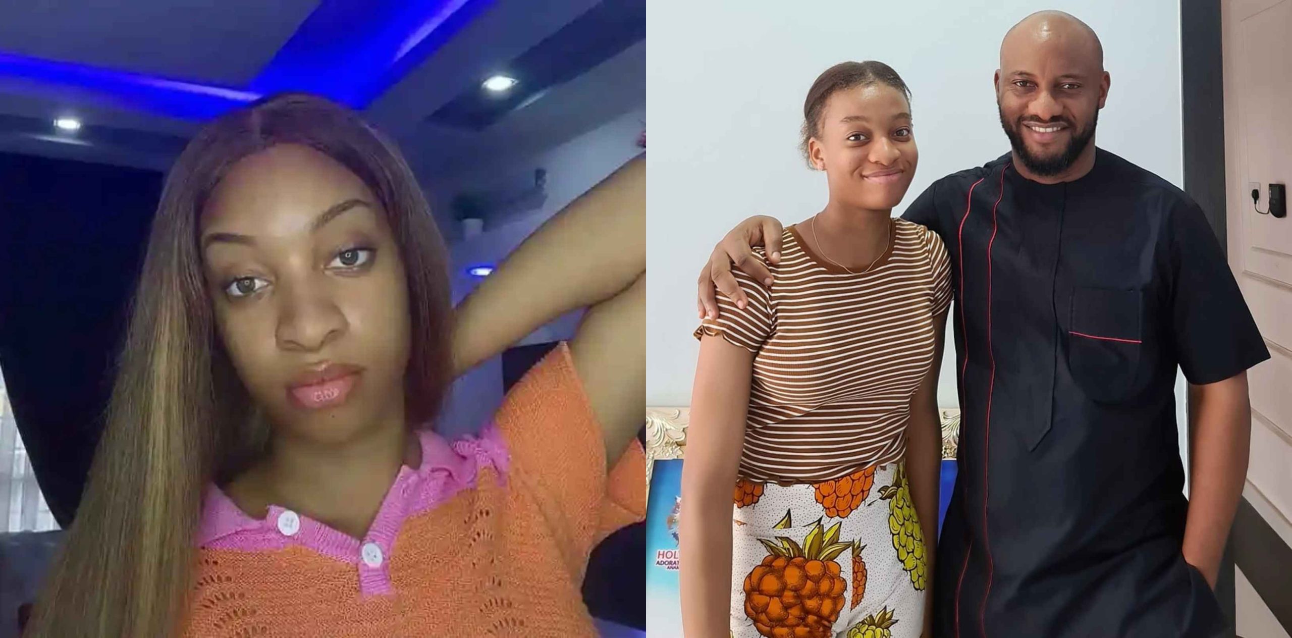 Yul Edochie daughter Danielle officially disowns her dad as she removes his name from her Instagram page