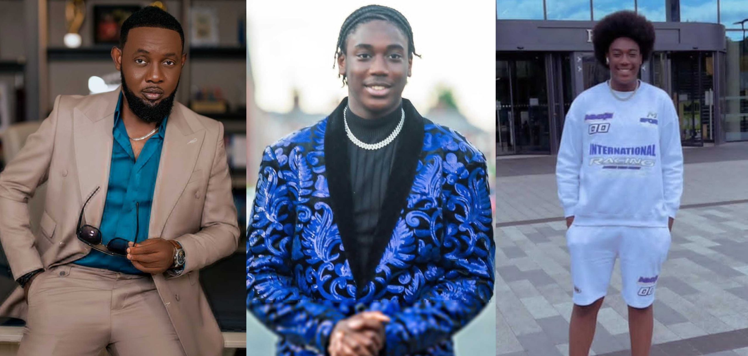 “Trust men at your own risk” – AY comedian sparks reaction online as he celebrates son on his 17th birthday (Photos)