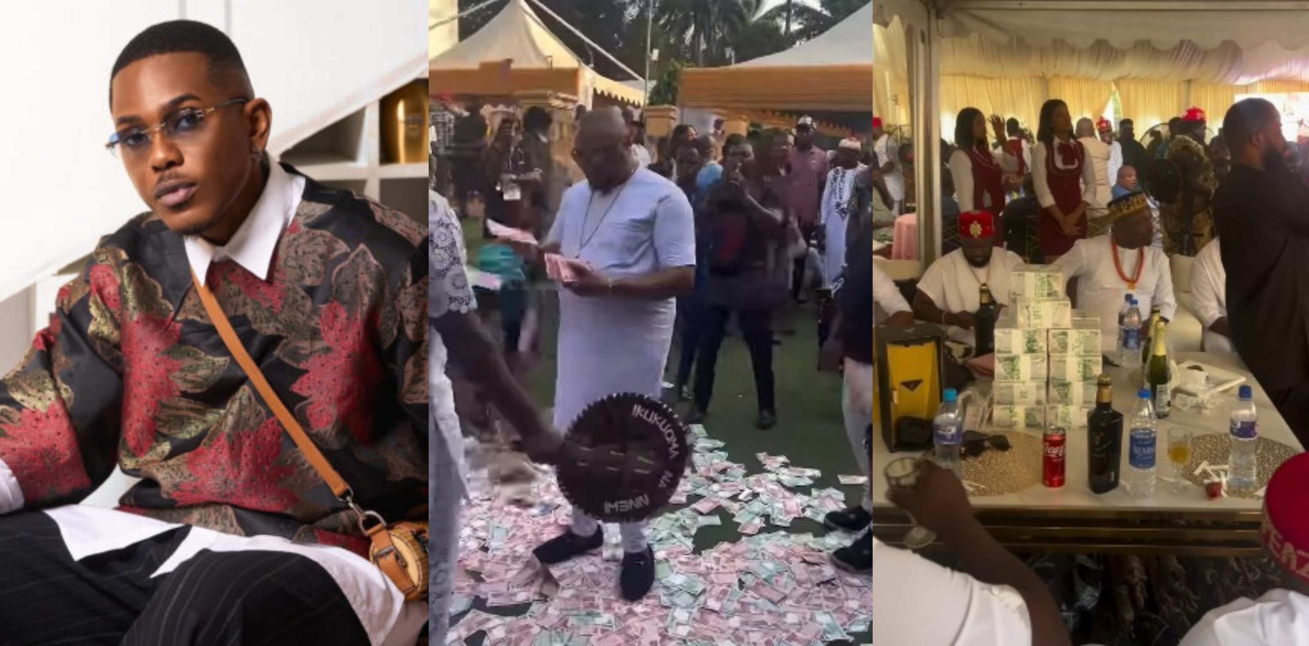 Actor Timini Reacts as He Sees Igbo Billionaires Spend His Net Worth at an Event