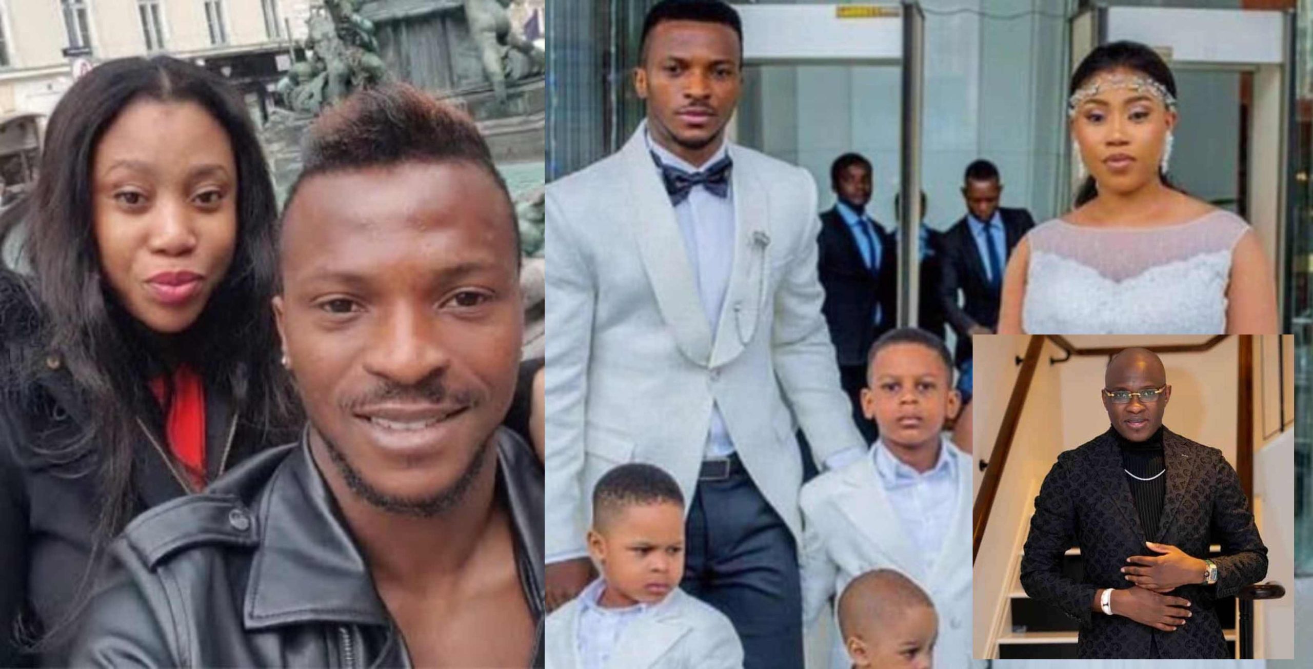 Footballer Kayode Olanrewaju’s wife finally reacts to allegations of 3 kids belongs to Pastor Tobi Adegboyega