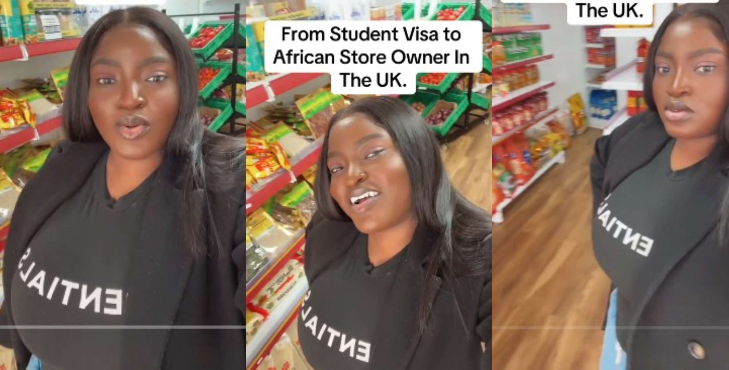 Nigerian lady celebrates as she becomes store owner in UK after months of joblessness, shows off shop [Video]