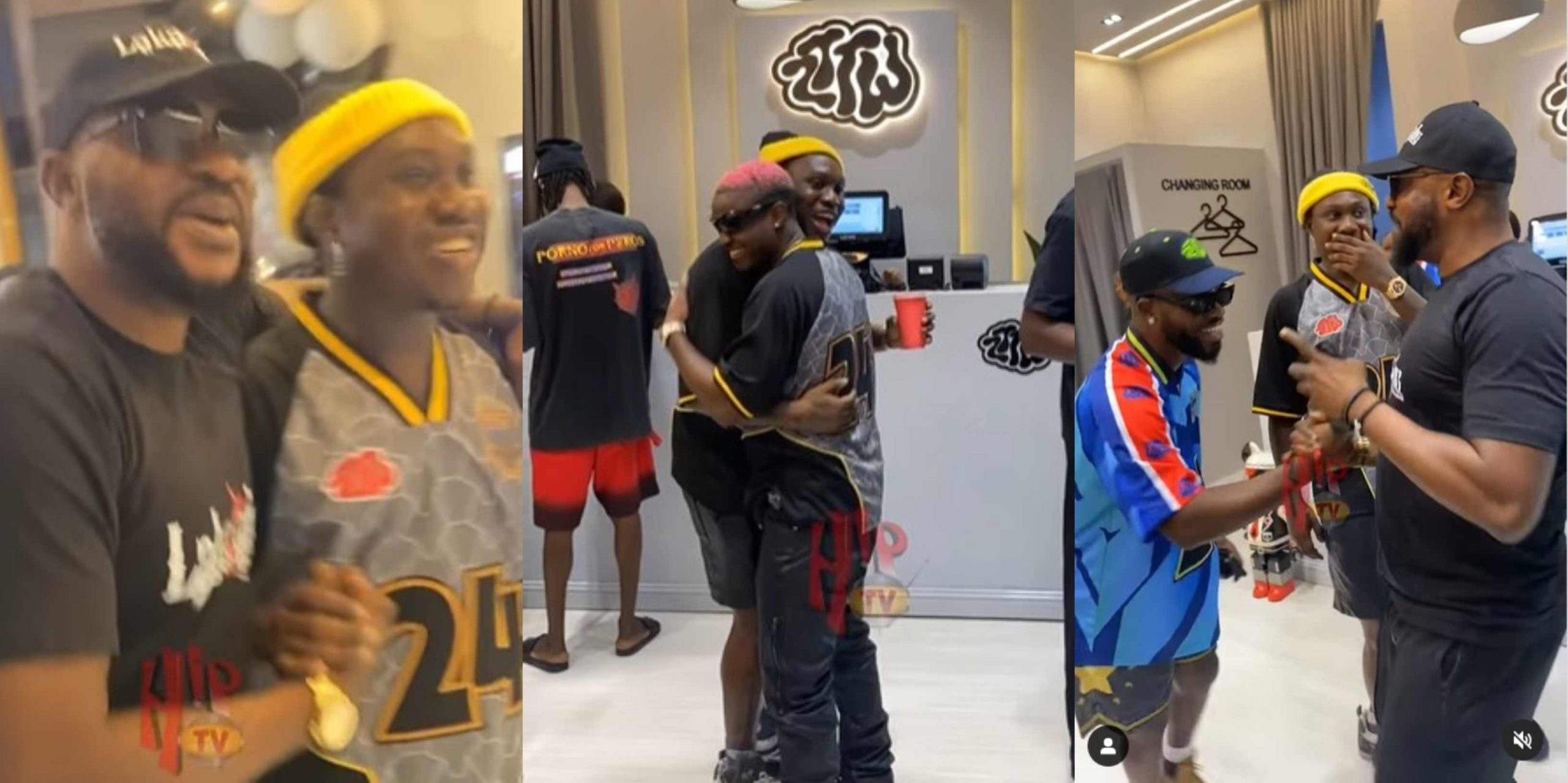 Odunlade Adekola, Broda Shaggi, Ruger & other celebrities turn up for exclusive opening of Zlatan Ibile’s new fashion store 