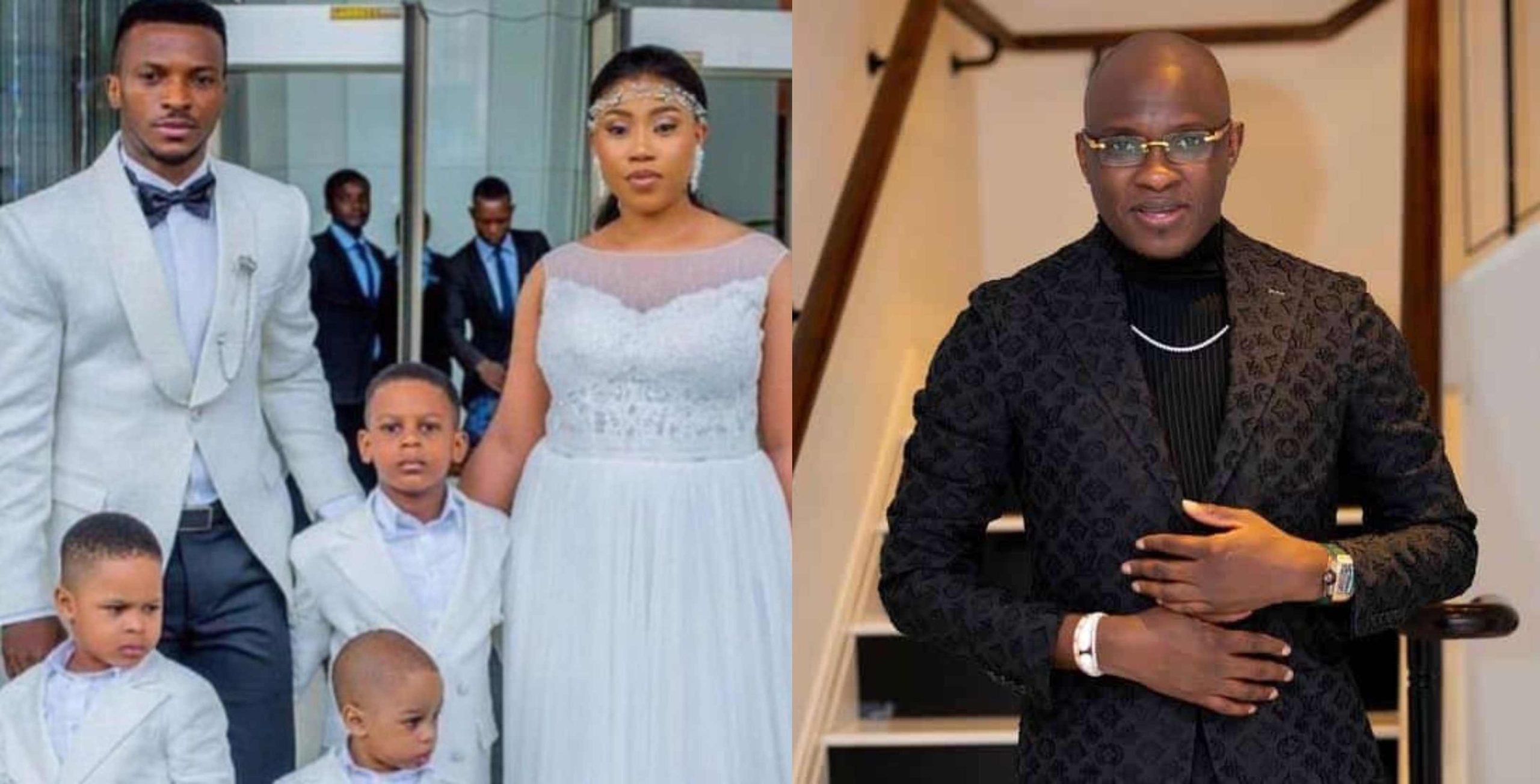 Reactions trail as Footballer Kayode Olanrewaju 3 kids belongs to Pastor Tobi Adegboyega as DNA test confirms