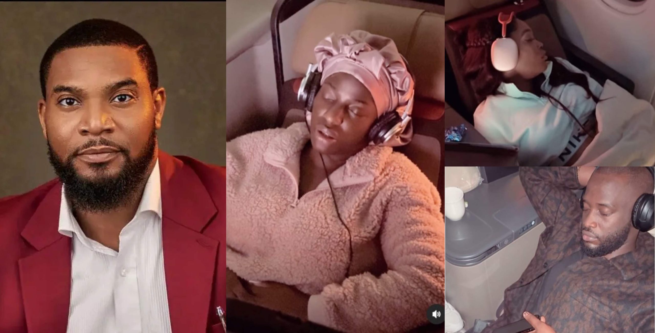 Reactions trail as actor Kunle Remi posts video of some celebrities sleeping posture after a long day on set