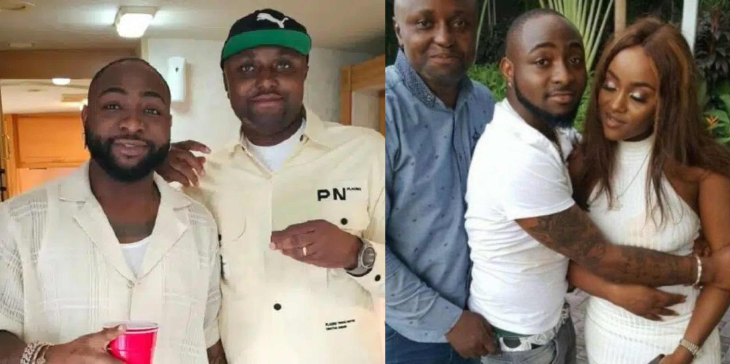 Reactions trail picture of Israel DMW with Davido and Chioma