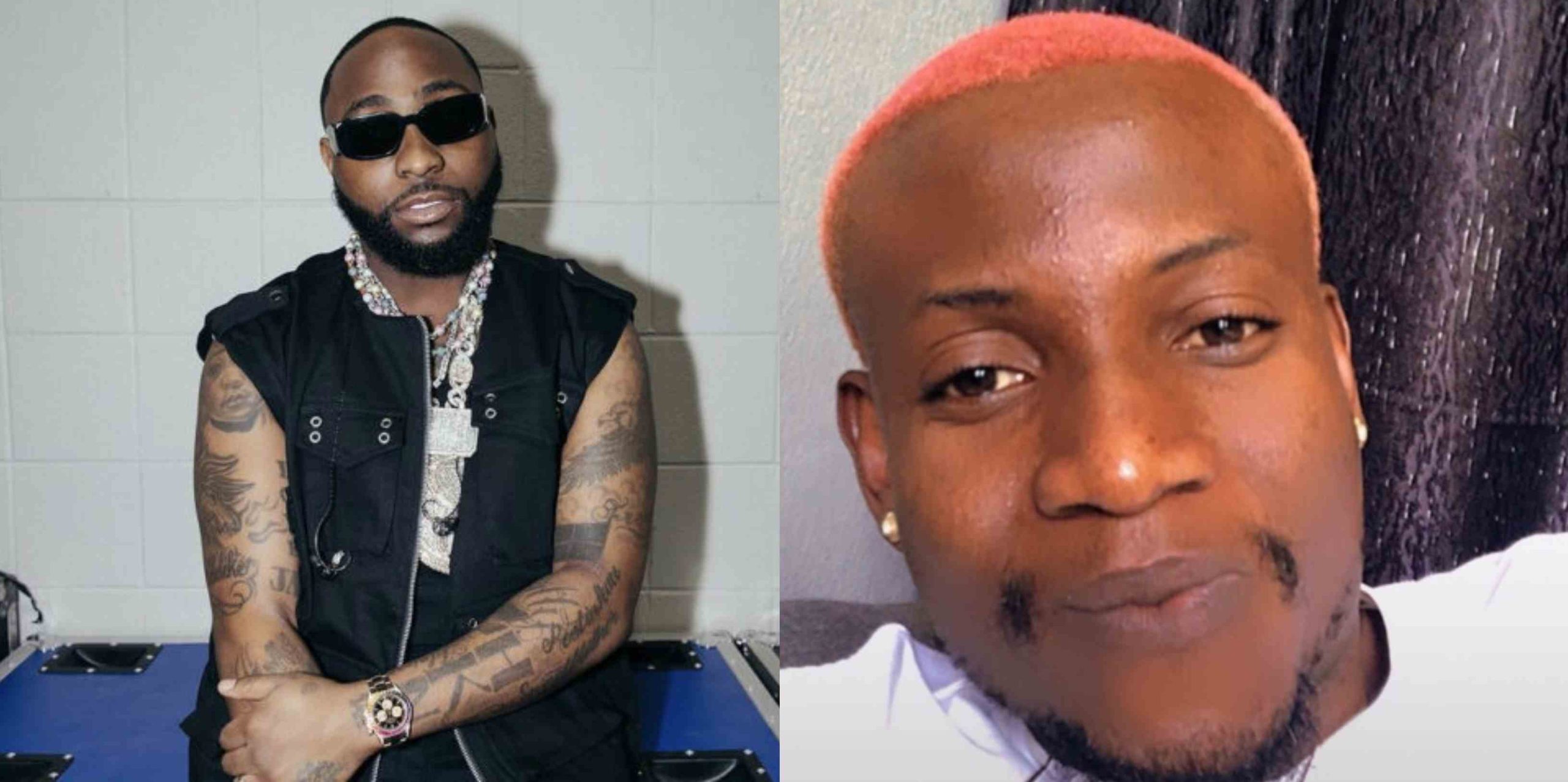 “Na so you dull your generation blessing” – Singer Davido blasts Abuja barber after he called him 003