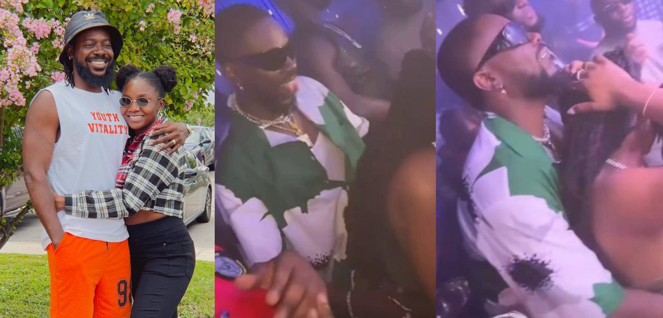  Singer Simi spotted grinding waist against Adekunle Gold at recent party