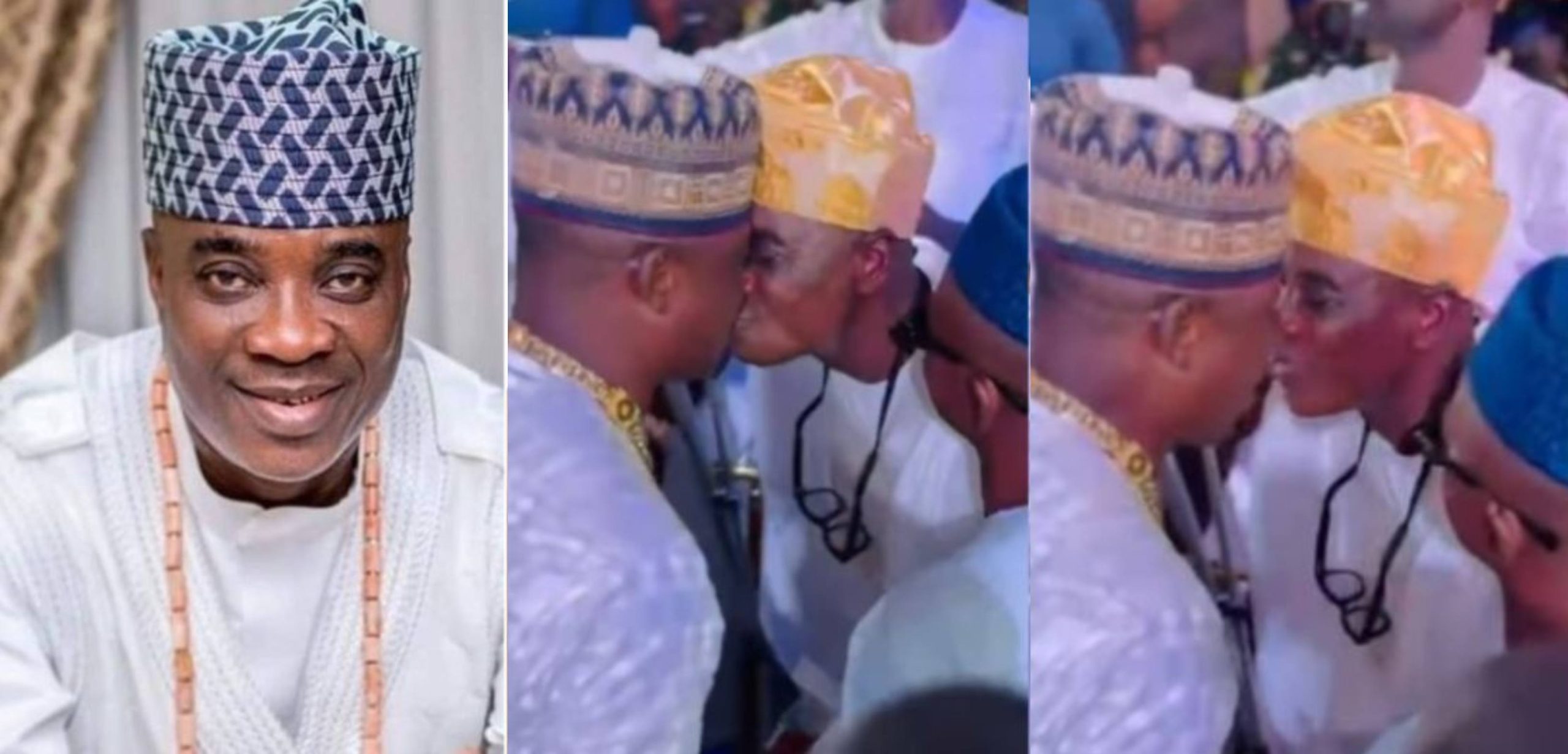 “So he is a gaybriel?” – Video of Singer K1 De Ultimate lock lips with fellow man on stage at an event sparks reactions online [Video]