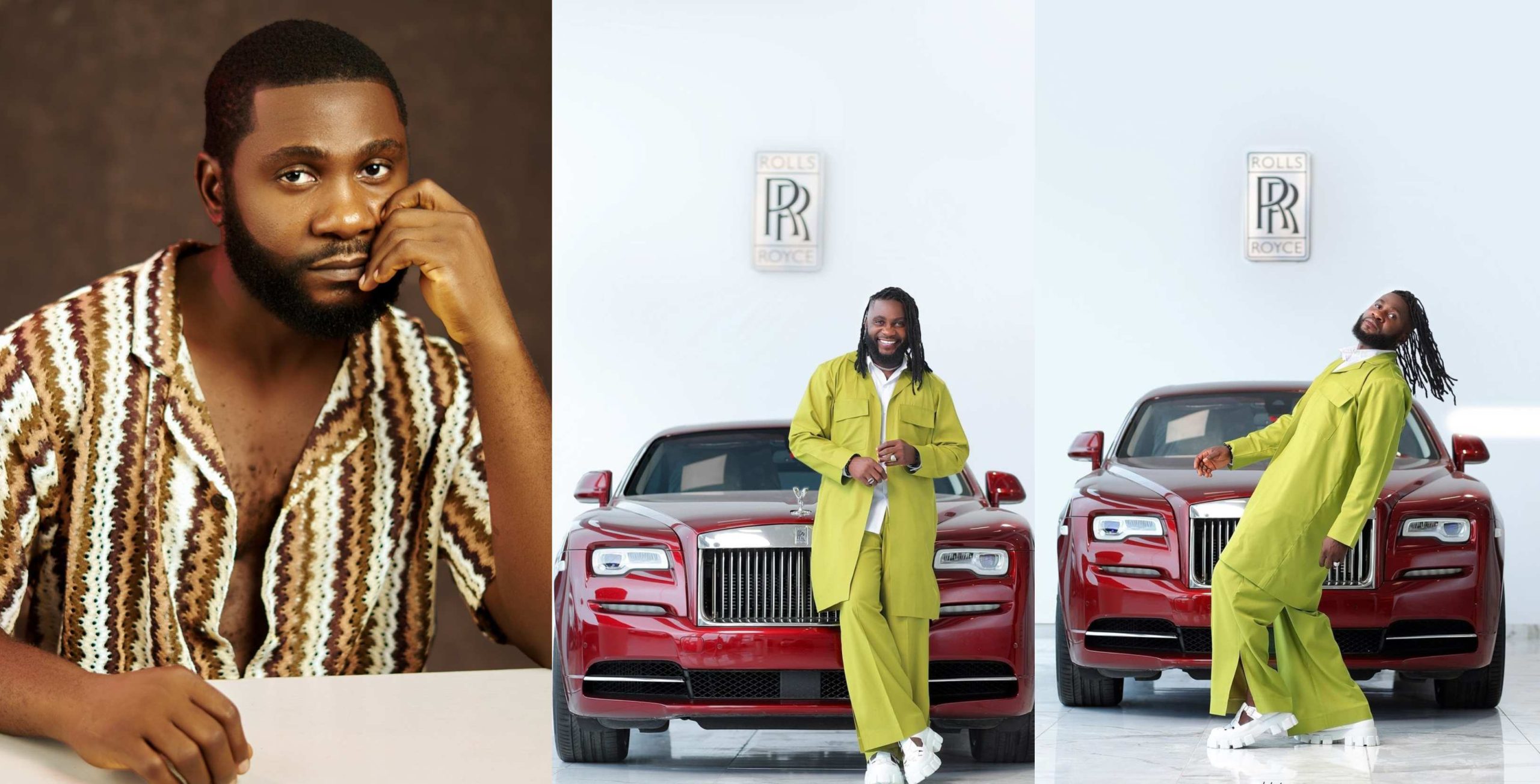 Actor Jide Awobona splashes millions of naire on brand new Rolls Royce to celebrate birthday