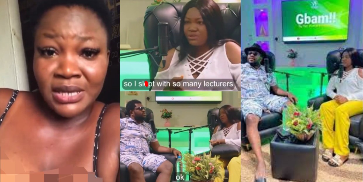 Chinwe Splendor in tears as her University revokes her certificate after revealling she Sl3pt with Lecturers to pass on Podcast