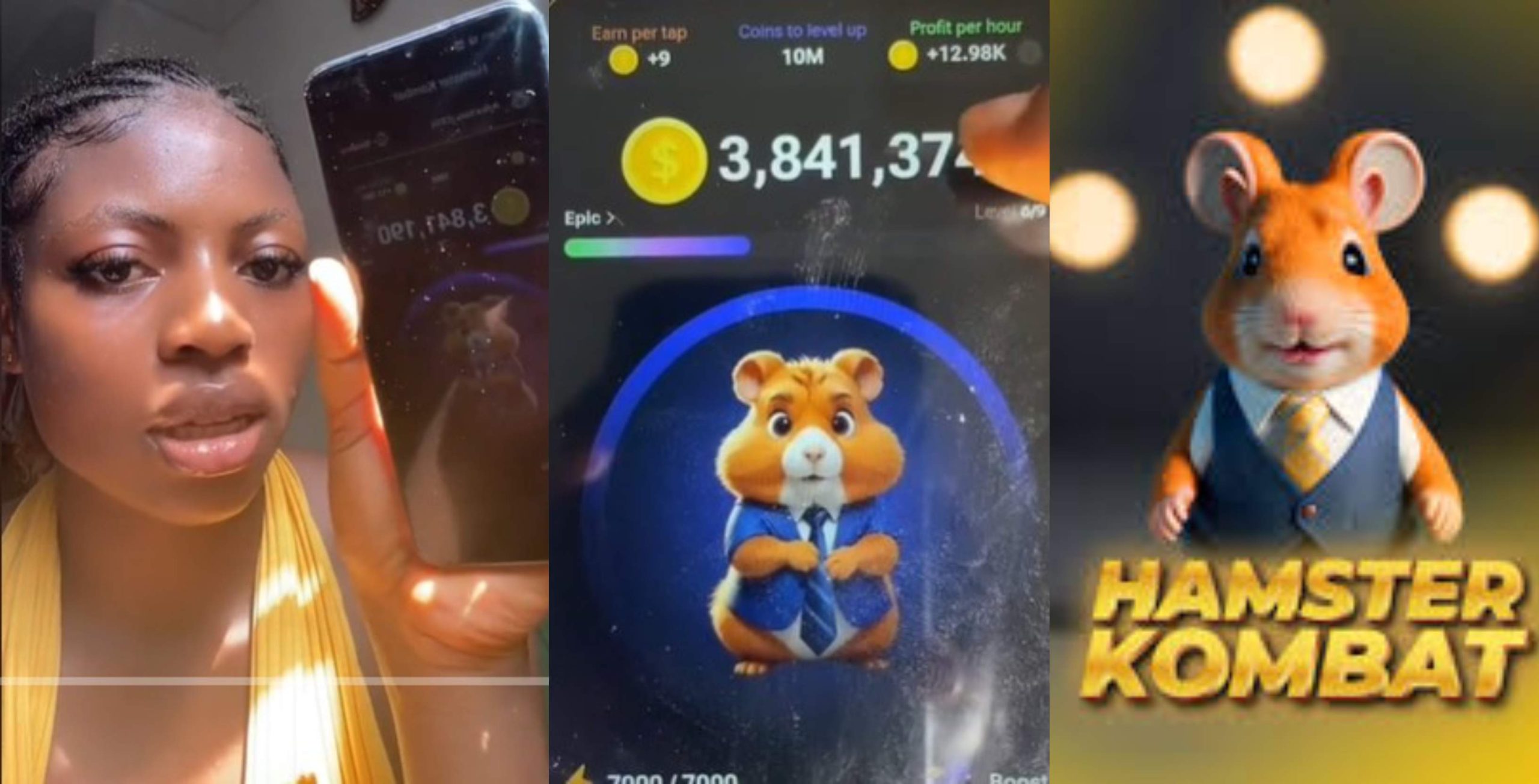 Lady reveals mistake people mining Hamster Kombat on Telegram should avoid