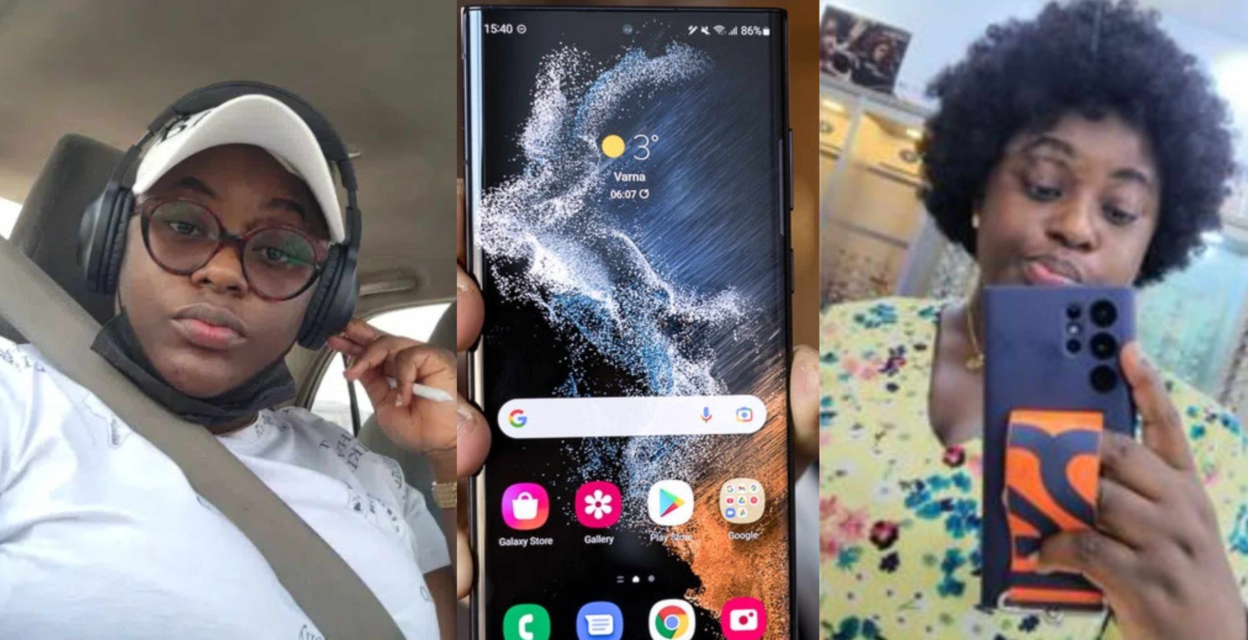 Nigerian Lady cries out as she spends over N300k to fix her Samsung phone screen