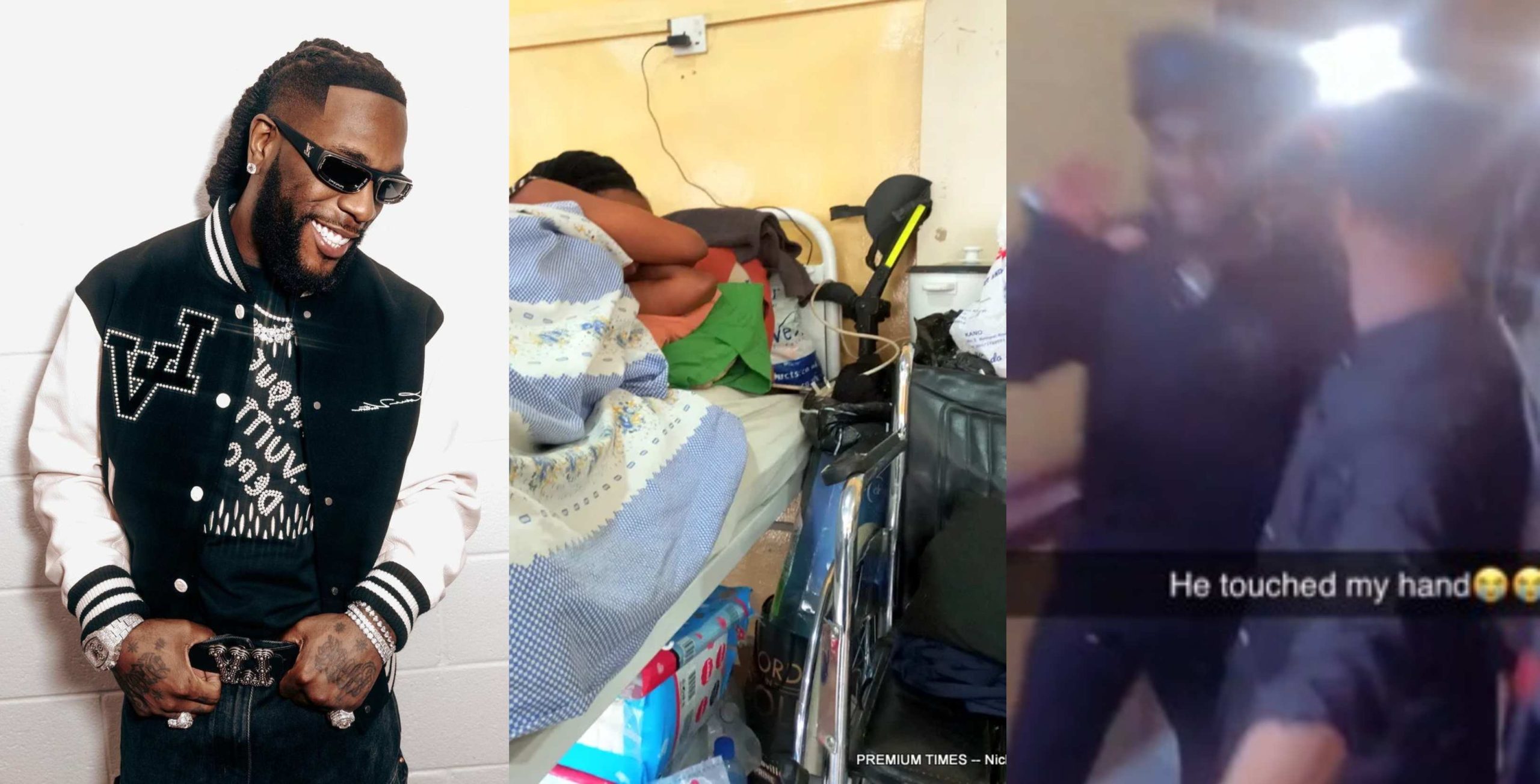 Reactions trail as Burna Boy Quietly Visits University of Port Harcourt Teaching Hospital, Settles All Patients Outstanding Bills