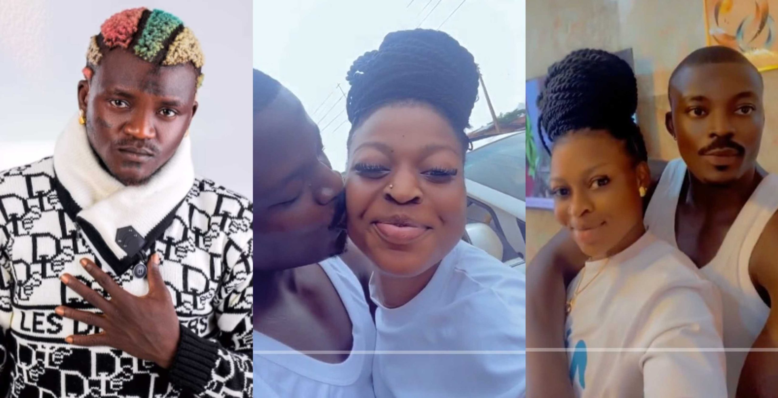 “Wahala! Portable no go let us rest online today” – Reactions trail as Portable 3rd babymama shares romantic video with mystery man [Video]