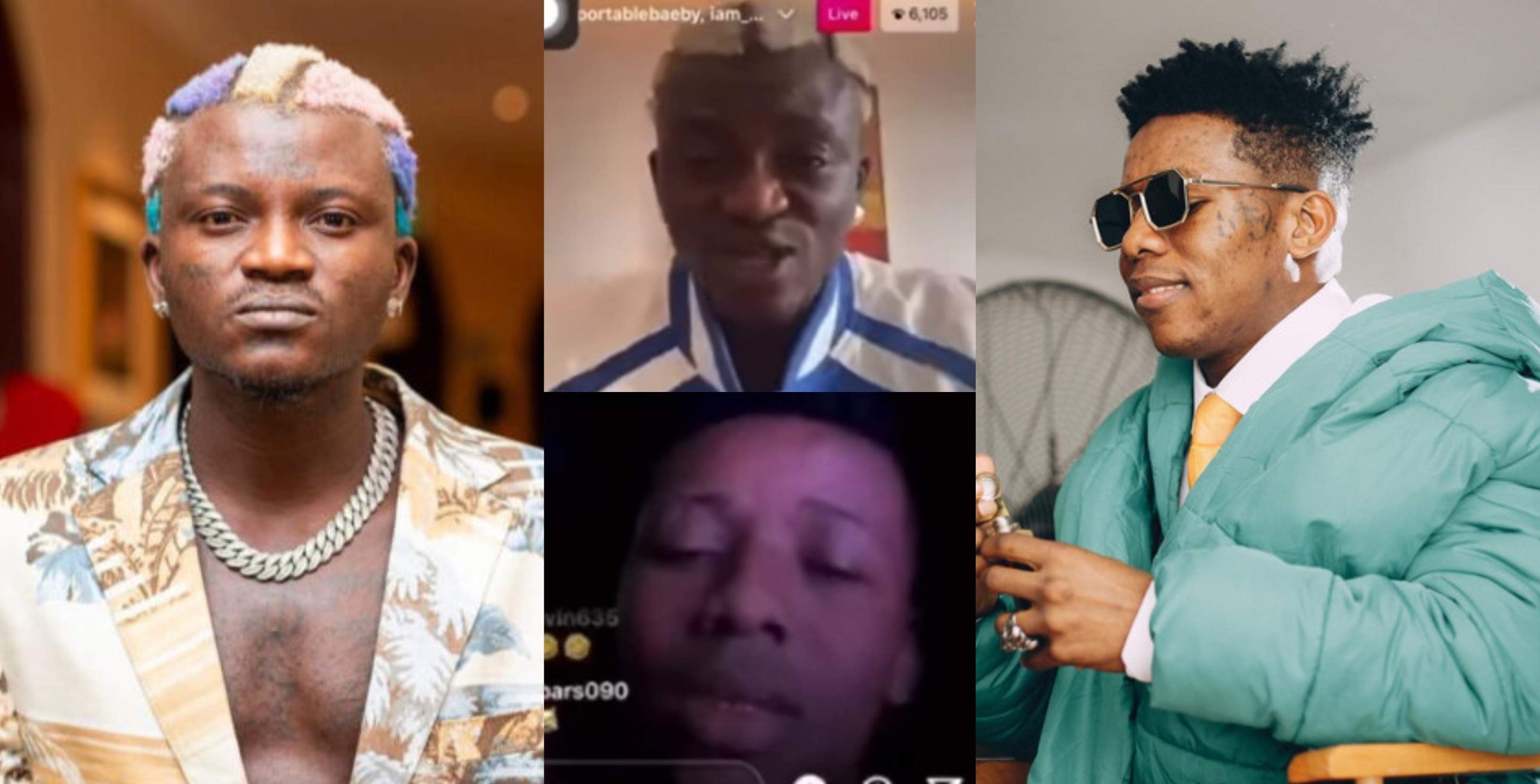 Reactions trail as Portable and Small Doctor speak British accents during live session