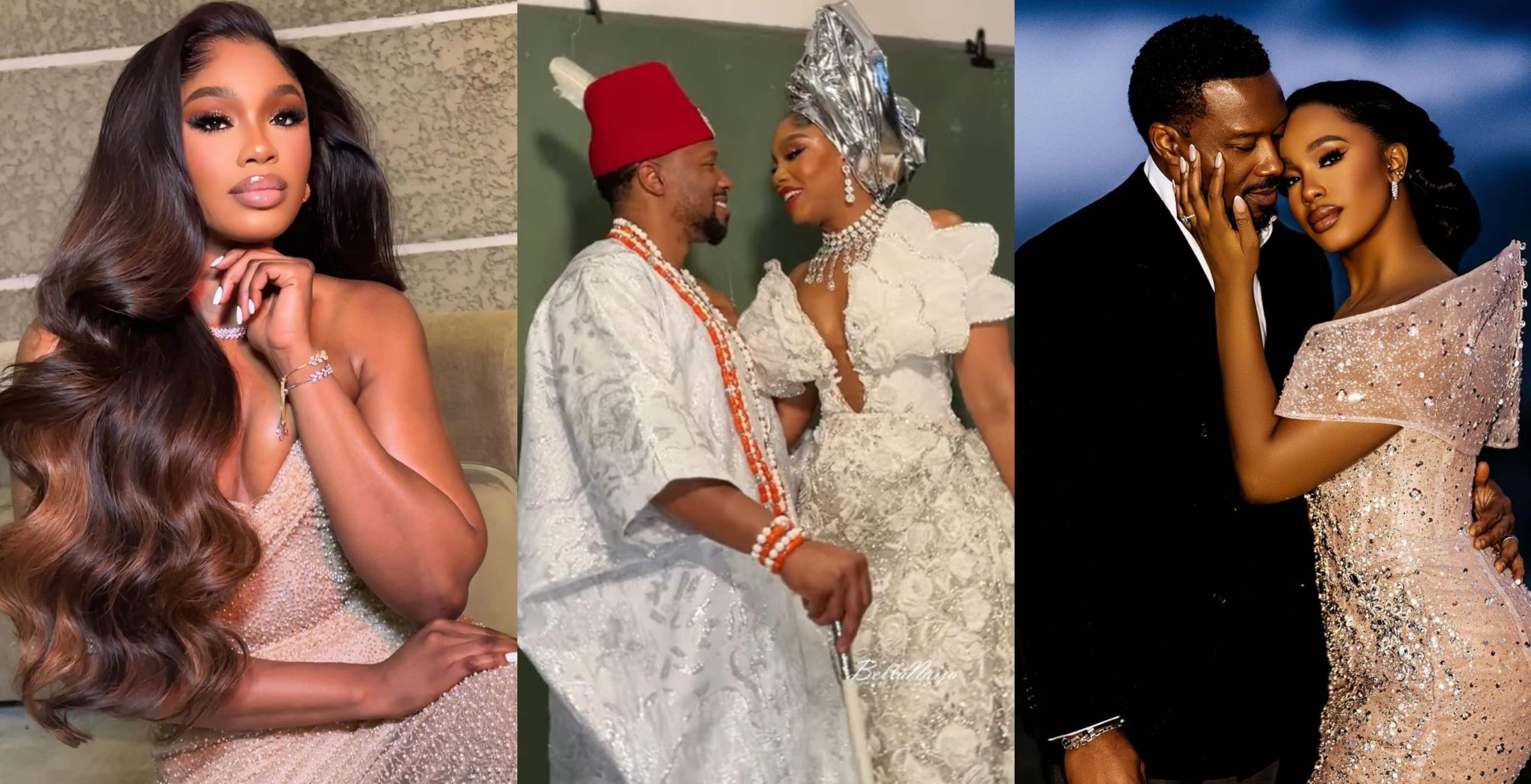 Reactions trail as actress Sharon Ooja reportedly marries billionaire husband as 4th wife