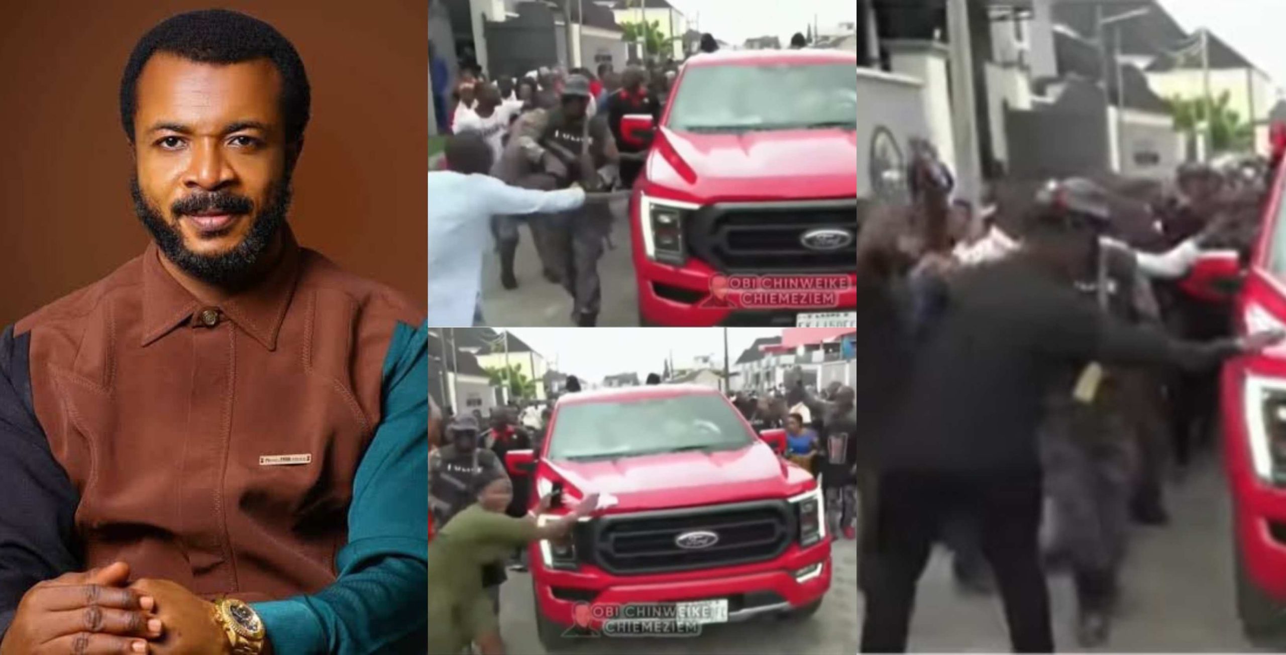 Reactions trail as church members seen rushing to tap God’s blessing from their pastor’s car