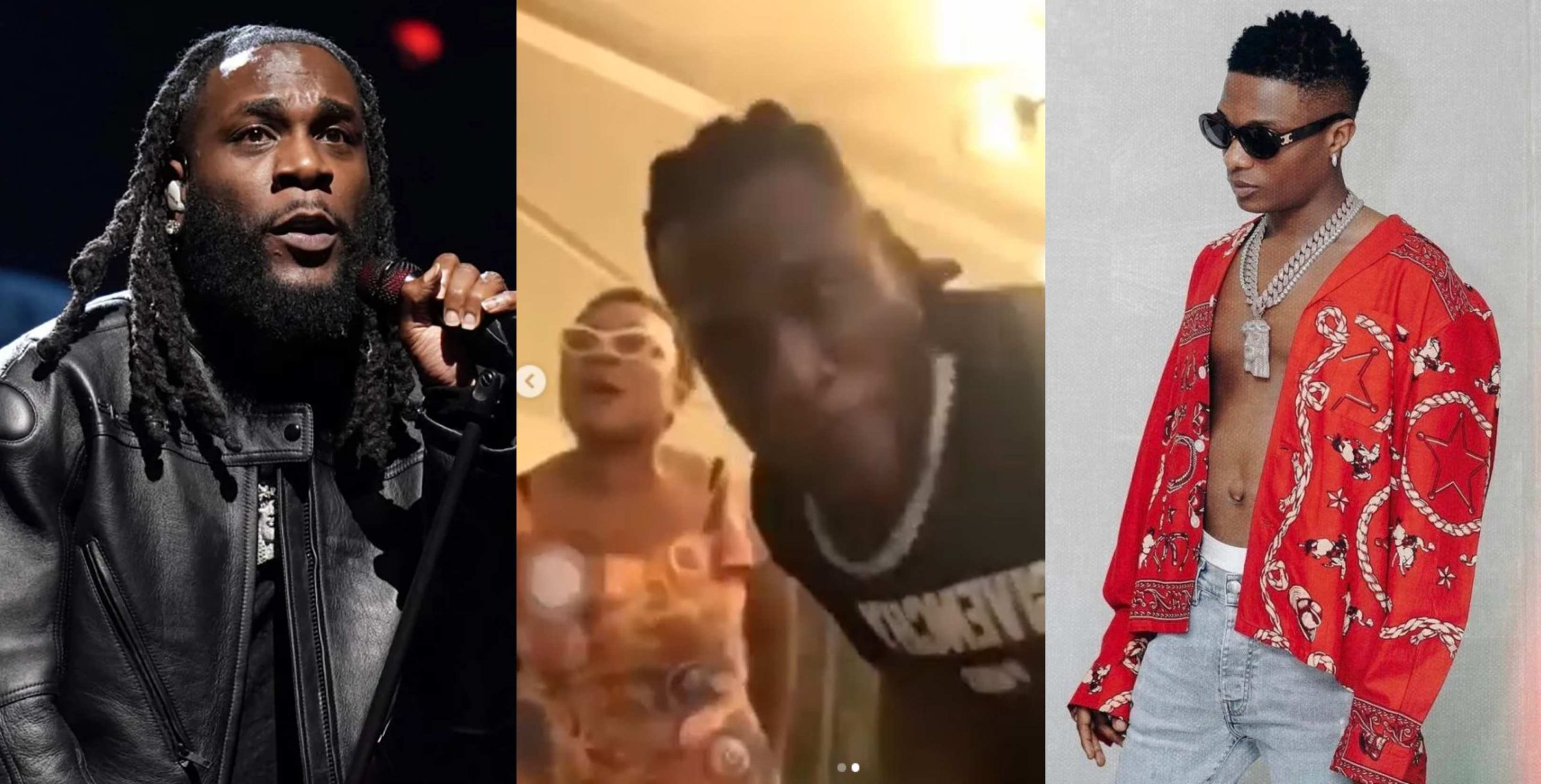 Singer Burna Boy tells Wizkid as Superstar returns to top 3 in Nigeria after 13yrs 