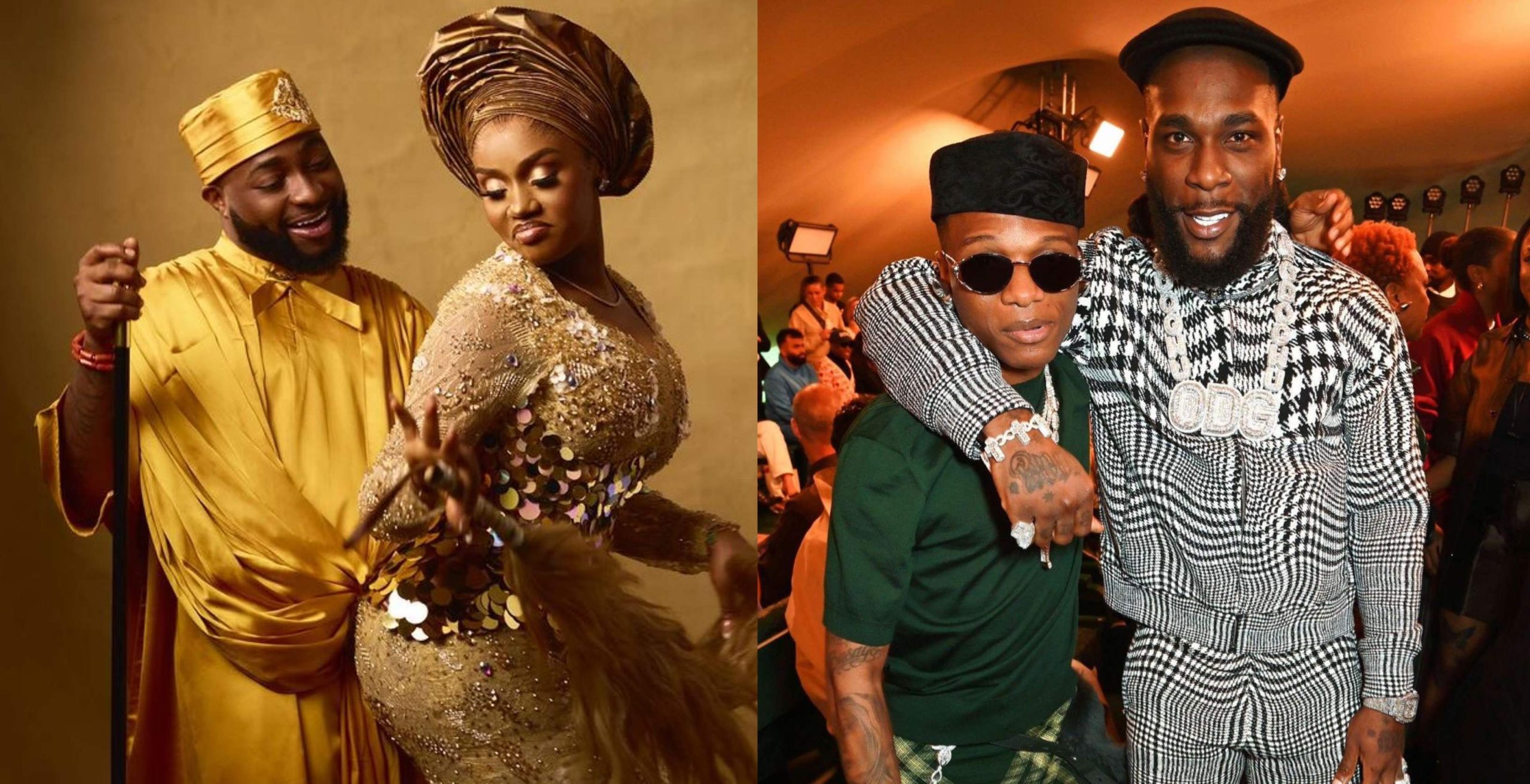 Singer Davido makes a special request from Wizkid, Burna Boy and others ahead of his wedding with Chioma