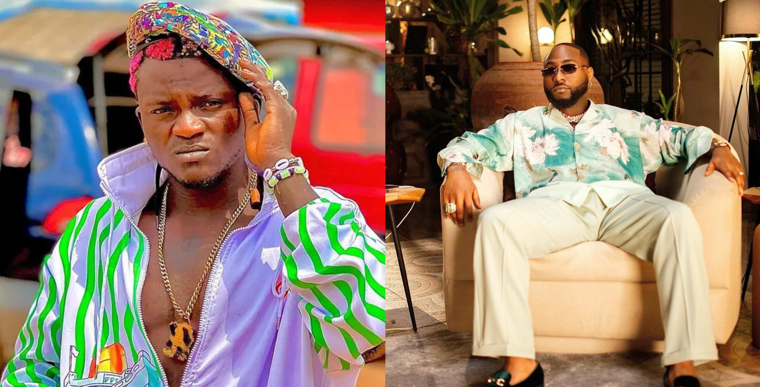 Singer Portable calls out his senior colleague Davido for giving him bad advice in the USA