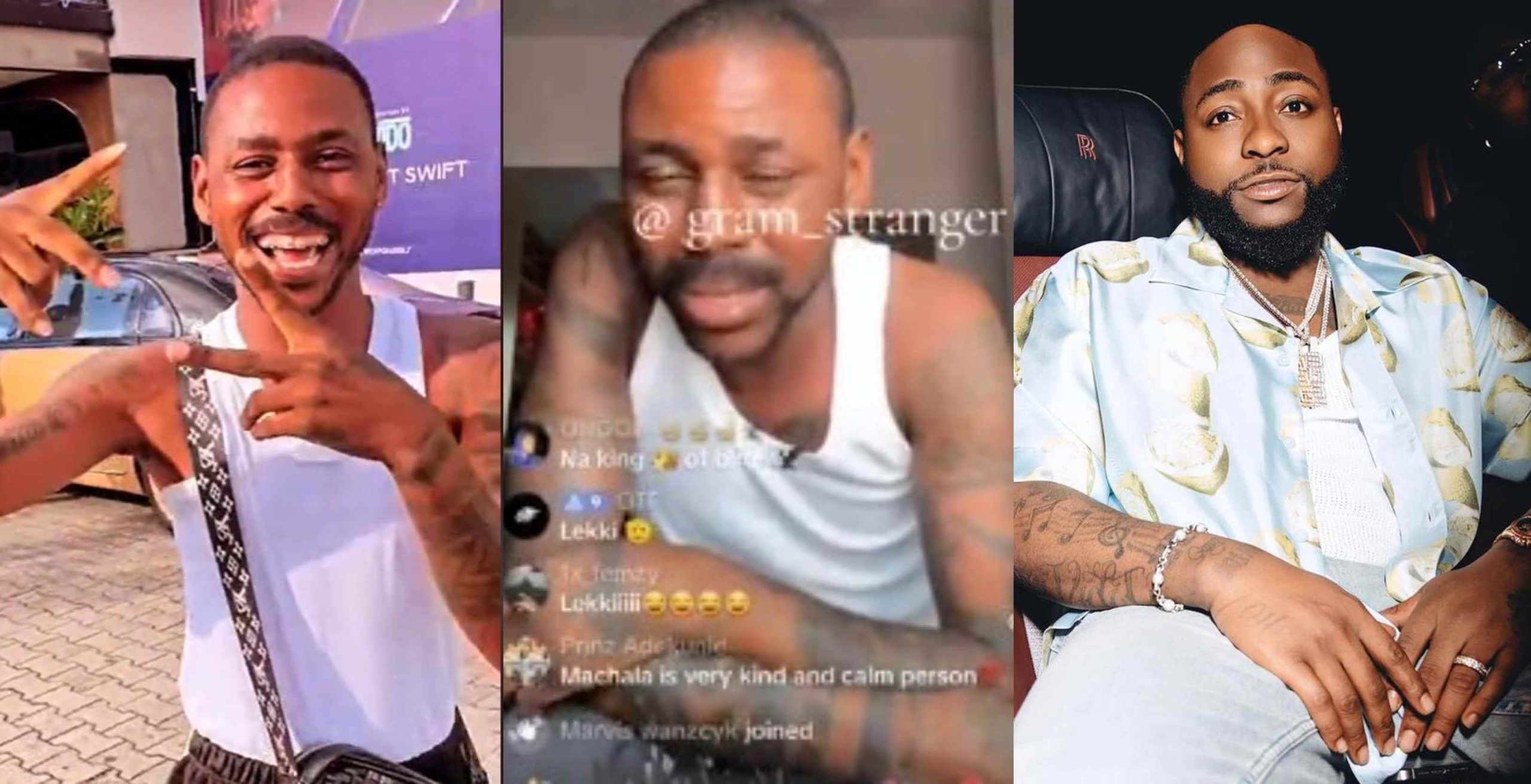 Davido always feeds Lekki street boys morning, afternoon and night everyday  – Nigerian man Dayo reveals (Video)