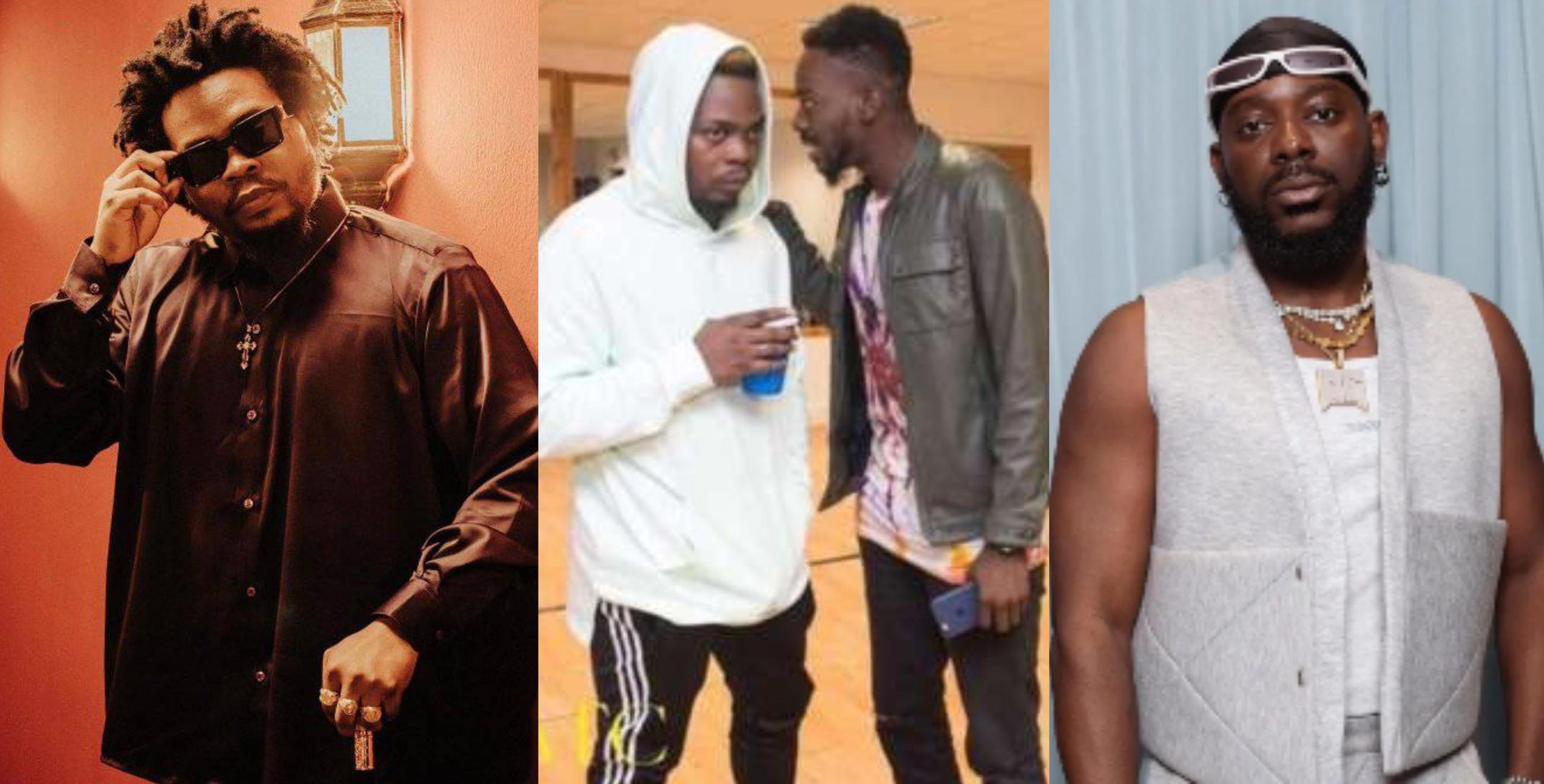 Olamide reacts after Adekunle Gold appreciates him for helping his career