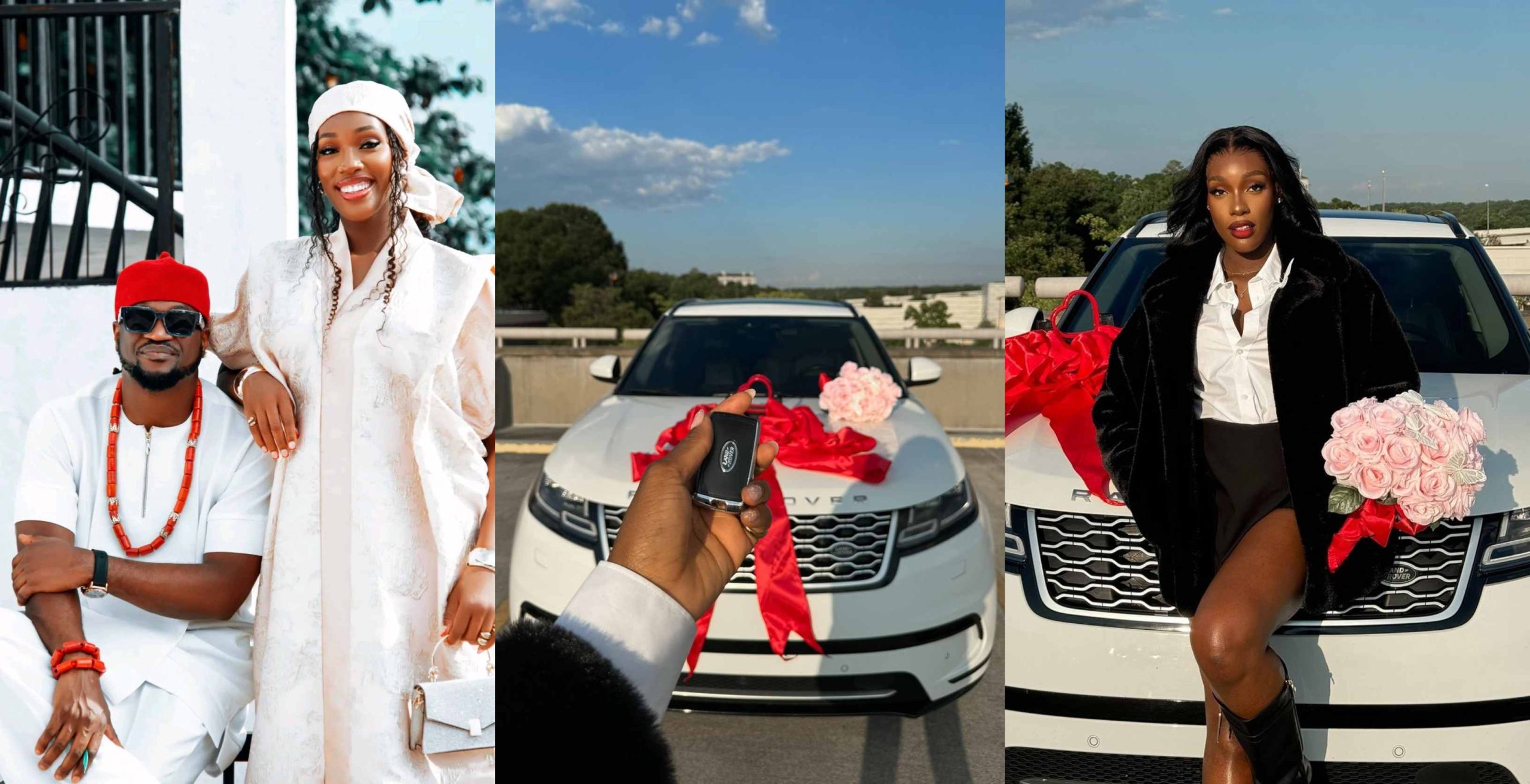 Singer Paul Okoye buys partner Ivy Ifeoma brand new Range Rover worth N100m as push gift