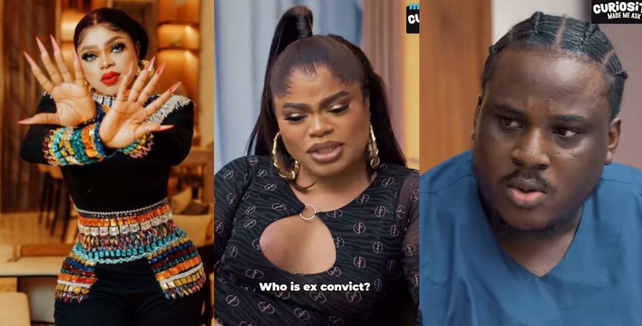 Bobrisky goes hard on Isbae U after addressing him as an ex-convict during interview session