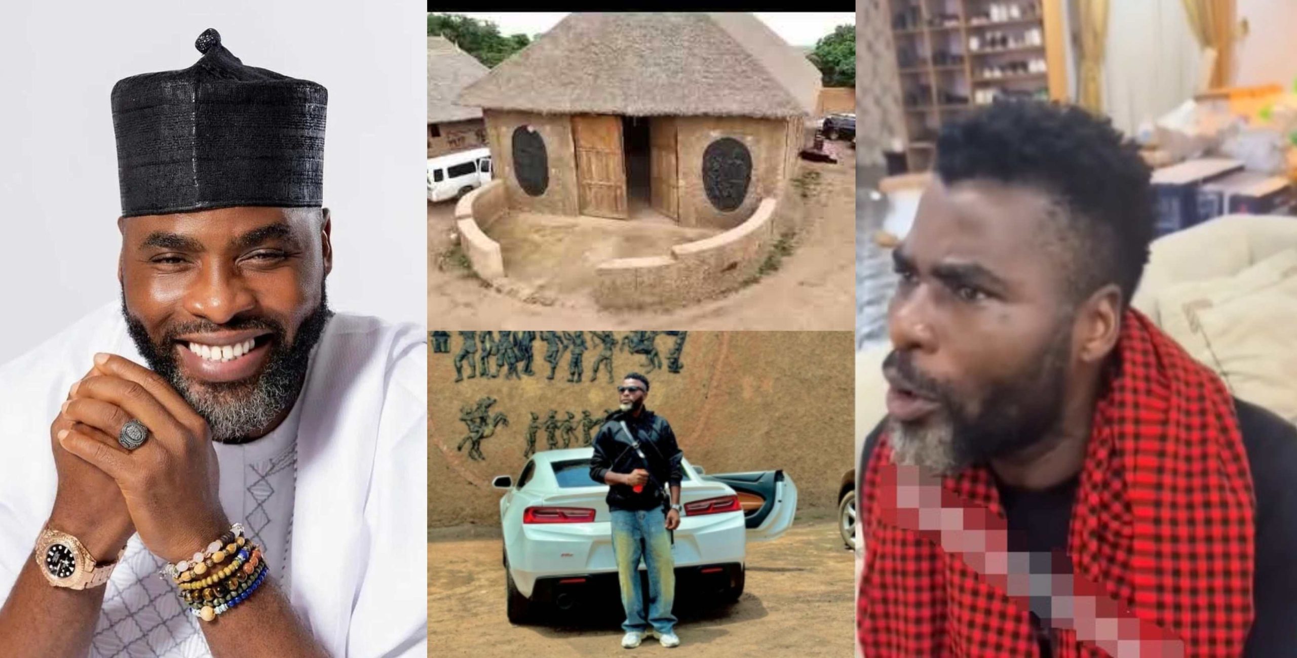 How I miraculously made N1.4billion I used to build my viral film village – Actor Ibrahim Chatta finally reveals (Video)