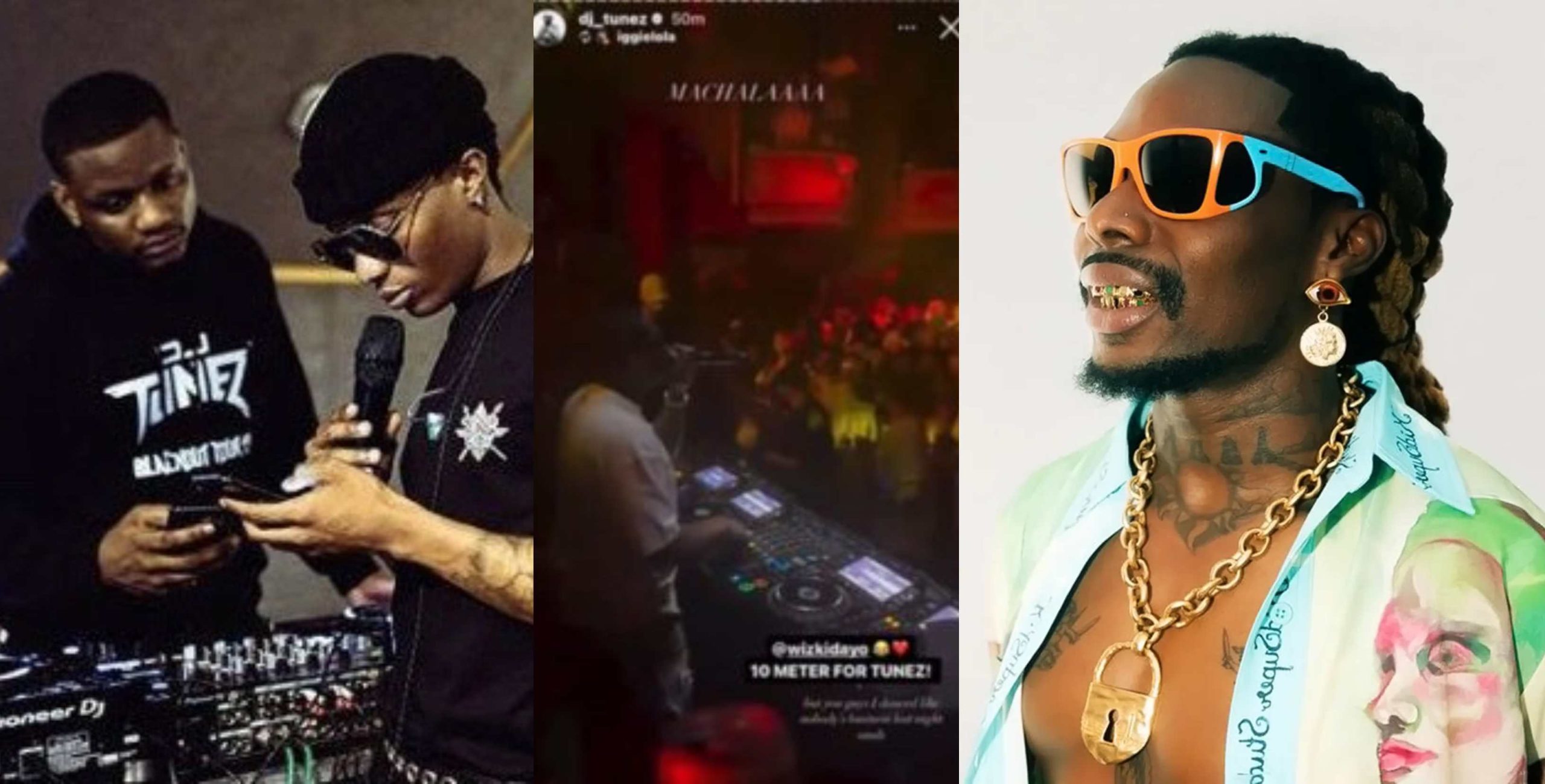  Moment Wizkid sends DJ Tunez the sum of N10M to play Asake hit song Fuji Vibe