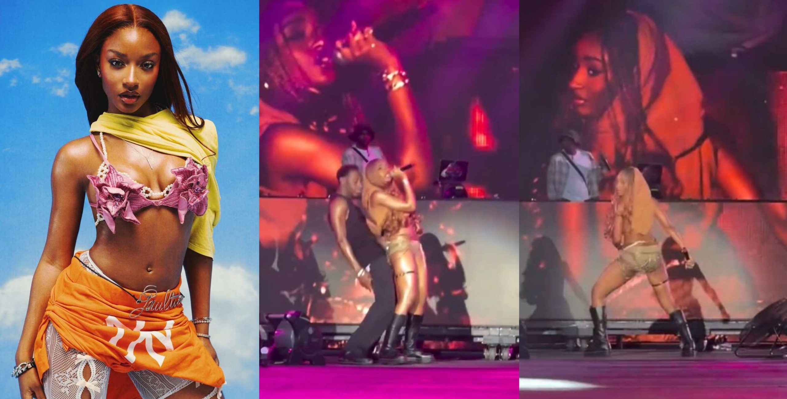 Singer Ayra Starr gets social media abuzz with her energetic performance at Afronation (Video)