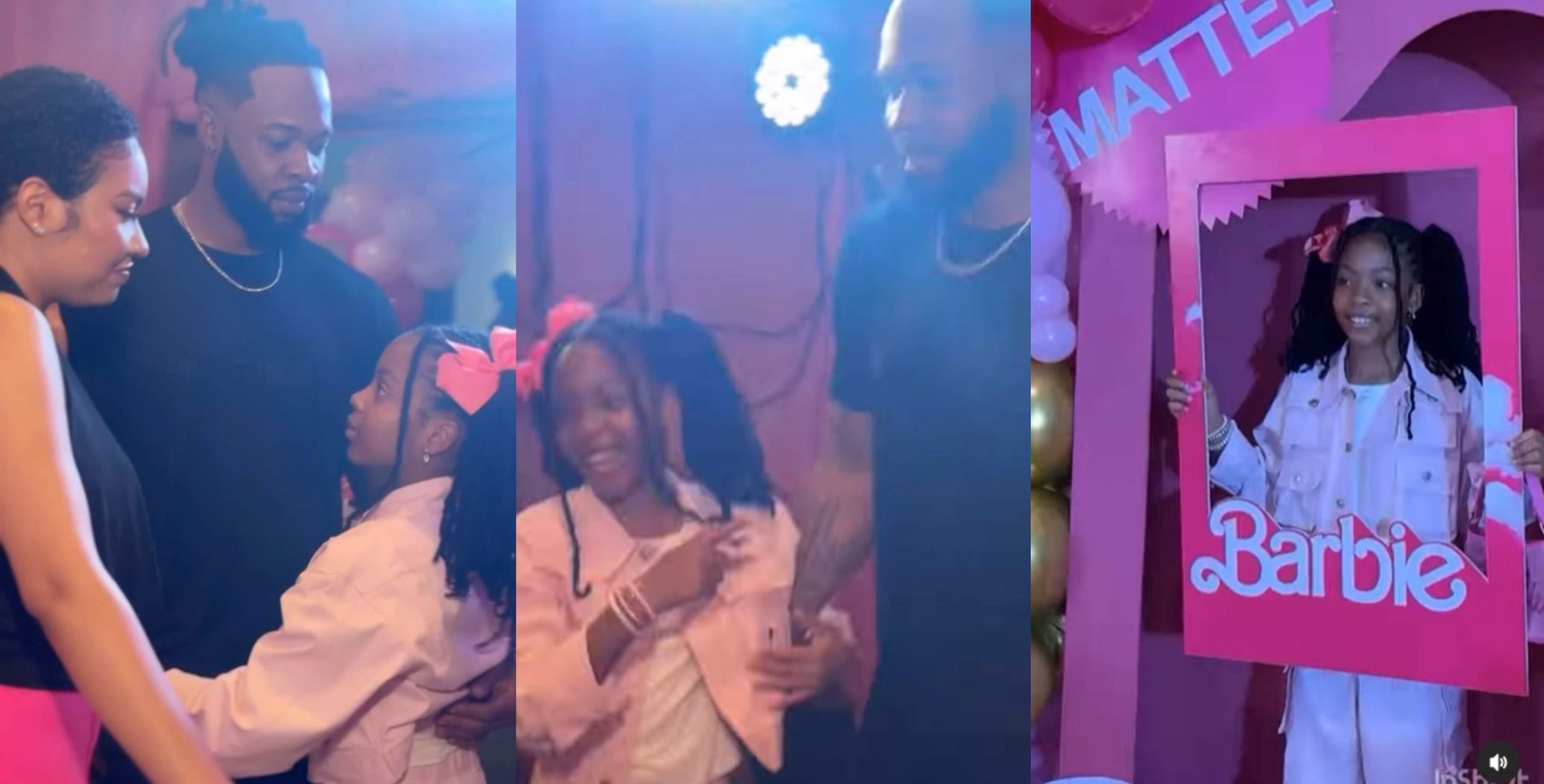 Singer Flavour and his babymama Anna Banner throw their daughter Sofia a birthday party