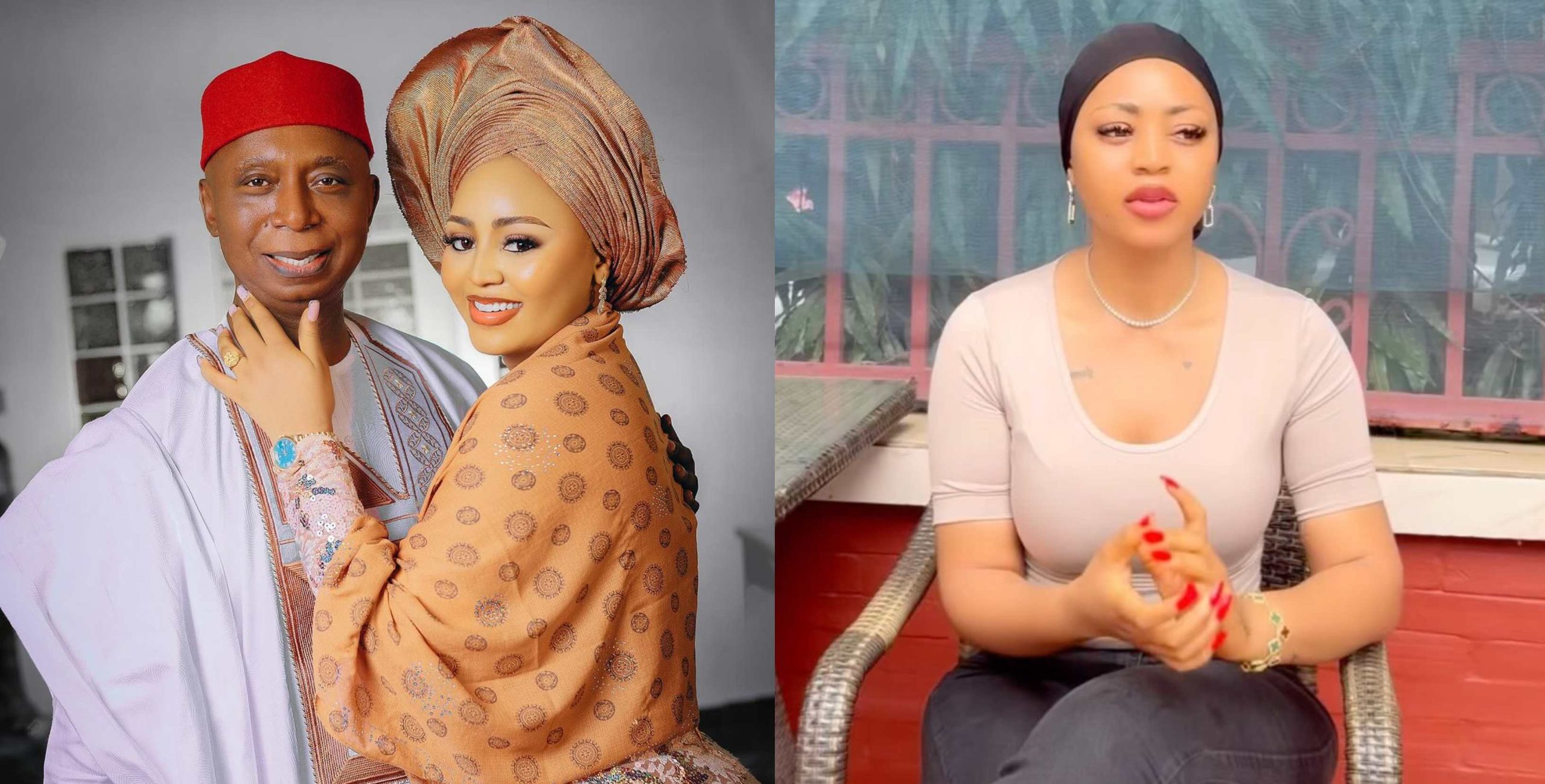 Regina Daniels advises as she recounts on how she met her cute 63-year-old husband