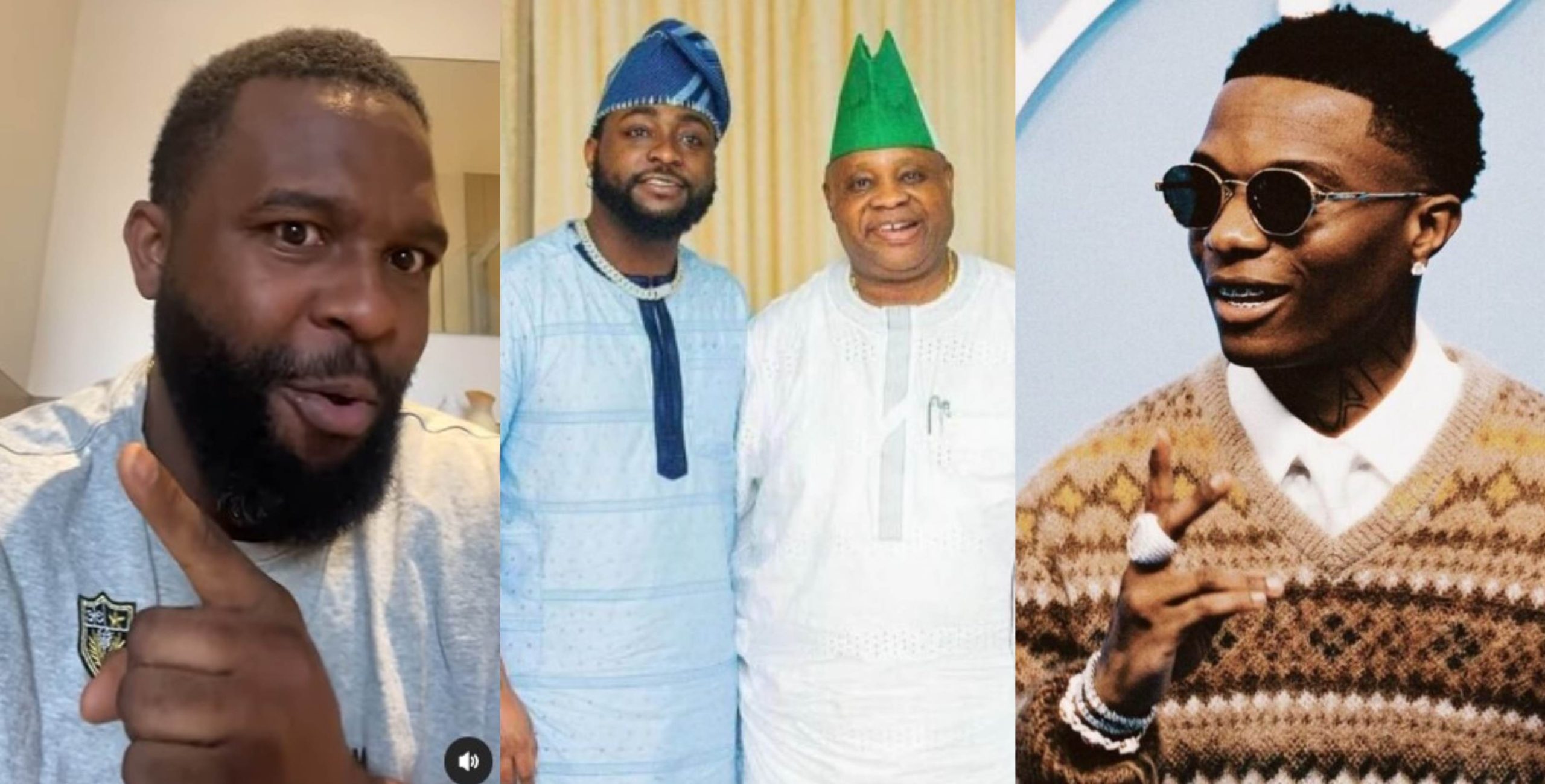 Wizkid can drag Davido but he is wrong for dragging his uncle Ademola Adeleke – Oyemykke spills